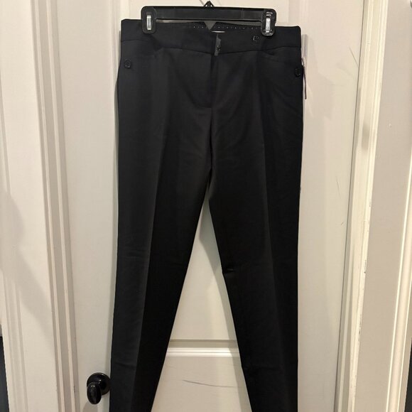 TRINA TURK Black "Tropical Wool" Pants (NWT, size 6) - Picture 1 of 1